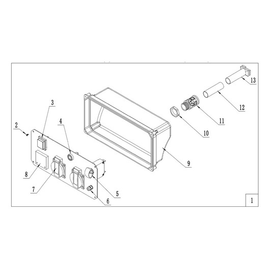 Панель управления Champion GG3300